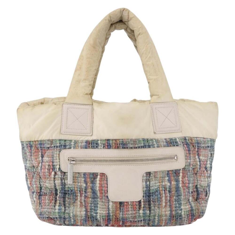 Chanel Nylon Cococoon Handbag Beige